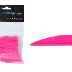 Lot de 100 plumes Avalon Tyro 2 pouces Rose