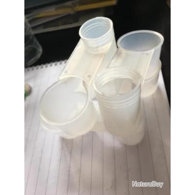 Abreuvoir Porte-bouteille Pour Poussins Et Cailles - 10 Trous, Avec 3 Adaptateurs, Idéal Petite Volaille