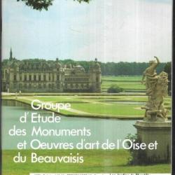 les jardins de chantilly , autun autel d'henri gréber ? destruction patrimoine  bulletin gémob 65-66