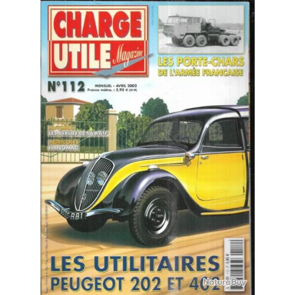 charge utile 112 hanomag, utilitaires peugeot 202 et 402, transports grimaud, cirque jean richard