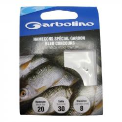 Hameçons Garbolino Spécial Gardons Bleu Concours 20 / D 0.08mm