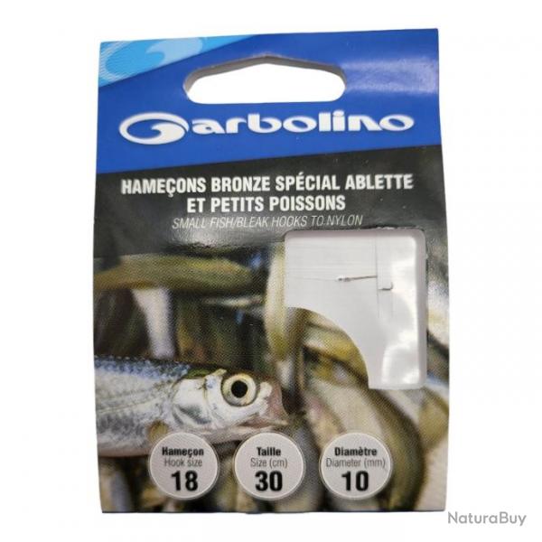 Hameons Garbolino Bronze Spcial Ablette et Petits Poissons 16 / D 0.10mm