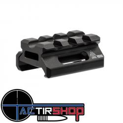 Rail UTG Super Slim Picatinny Riser Mount, 0,5" de hauteur, 3 emplacements