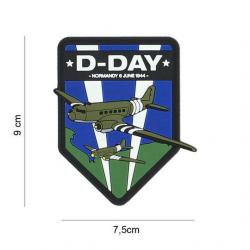 Patch 3D PVC D-Day C-47 shield