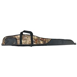 Etui Fusil Januel Avec Lunette Champs Avec Poche Camo Roseaux - 140 cm