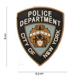 PATCH 3D PVC POLICE DEPARTMENT " NYPD