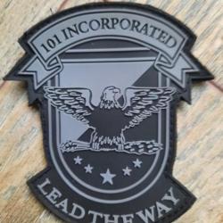 PATCH 3D PVC 101 INC airsoft LEAD THE WAY