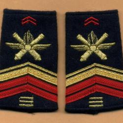 Fourreaux d'épaules Artillerie Sol-Air - brigadier-chef