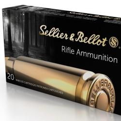 Munitions SELLIER BELLOT calibre 7.62x54R Soft point 180gr - 11.7g x20