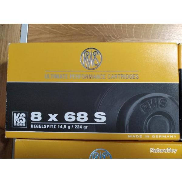 RWS 8X68S KS - 14,5 g - 224 gr
