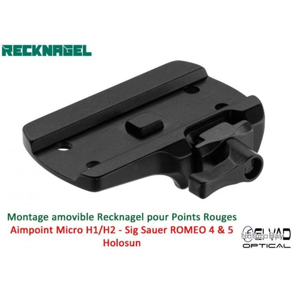 Montage Amovible ERA RECKNAGEL pour Sauer 404 - Aimpoint Micro H1/H2