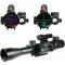 petites annonces chasse pêche : Lunettes de Visée Airsoft 3-9X40EG Chasse Rouge Vert Laser Holographique avec Viseur d'arme