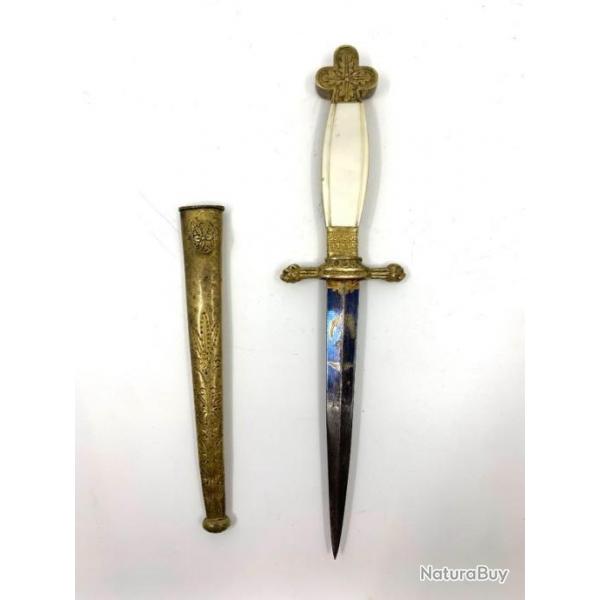 dague d'officier de marine poque dbut XIXeme siecle epoque restauration circa 1820