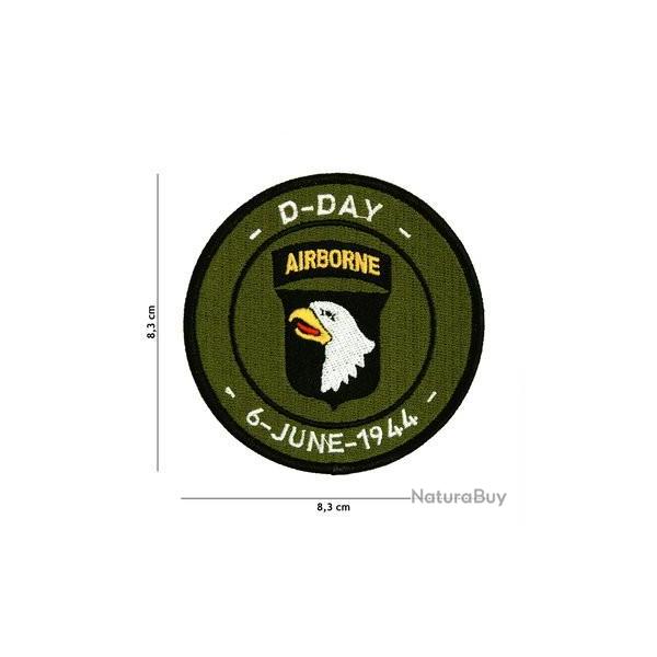 Ecusson D-DAY 101st Airborne