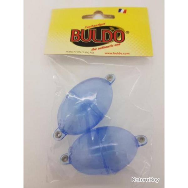 Buldo ovale bleu 30gr diamtre 35mm Tortue (2 pices) neufs