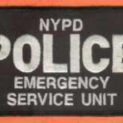 Ecusson NYPD Police Emergency Service Unit