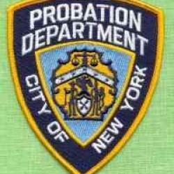 Ecusson NYPD Probation Dept.