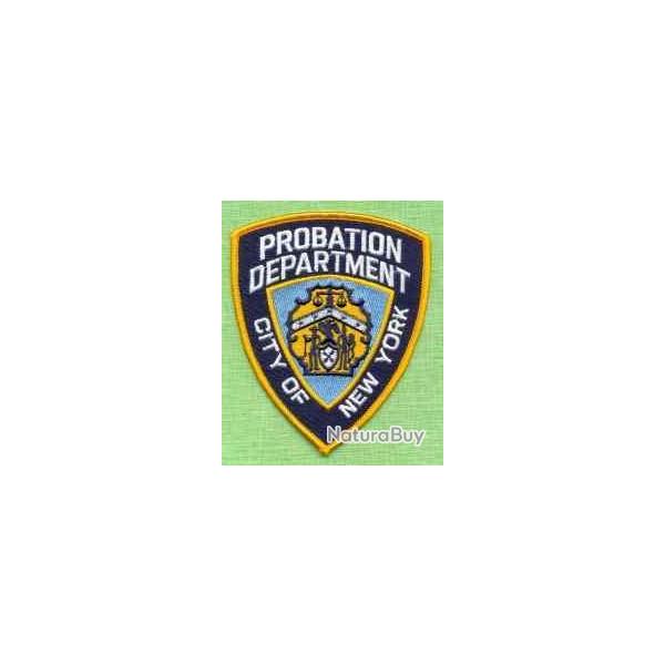Ecusson NYPD Probation Dept.