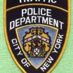 Ecusson NYPD Police Dept. Traffic