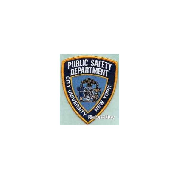 Ecusson NY City University Of New York Public Safety Academy
