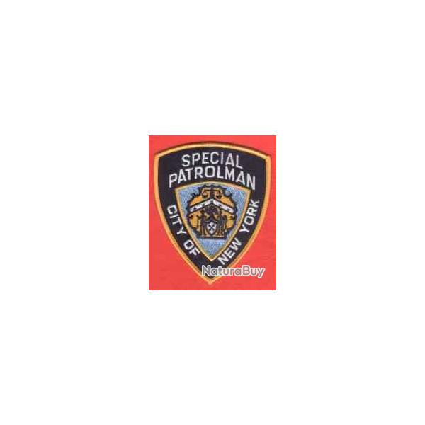 Ecusson NYPD Police Special Patrolman