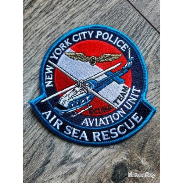 Ecusson NY Citu Police Air Sea Rescue