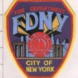 Ecusson FDNY Fire Department (new)
