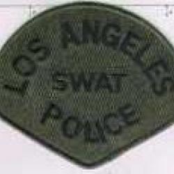 Ecusson LAPD Swat vert
