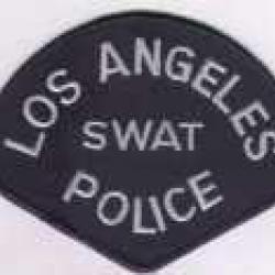 Ecusson LAPD Swat bleu