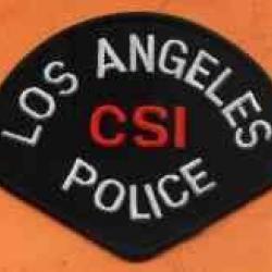 Ecusson LAPD CSI