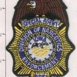 Ecusson Iowa Division of Narcotics Enforcement Special Agent DPS