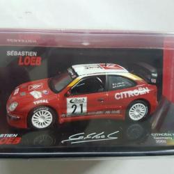 Collection NEUV  Echelle 1/43ème dans sa boîte jamais ouvert XSARA 2002 RALLY CITROËN SEBASTIEN LOEB