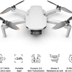 DRONE Quadcopter Ultraléger et Pliable 3 axes avec Caméra 4K DJI Mini 2 Vidéo HD LIVRAISON RAPIDE