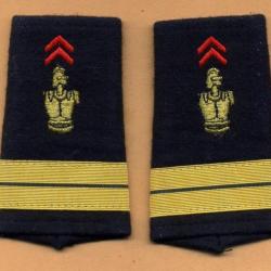 Fourreaux d'épaules Génie - lieutenant