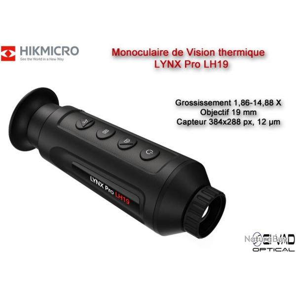 Monoculaire de Vision Thermique HIKMICRO Lynx Pro LH19
