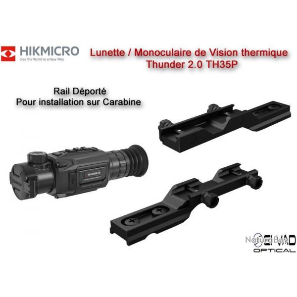Lunette / Monoculaire Thermique HIKMICRO Thunder TH35P 2.0 - Avec Montage Picatinny