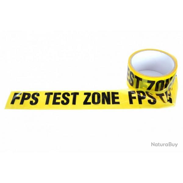 Bande de signalisation ruban FPS TEST Zone