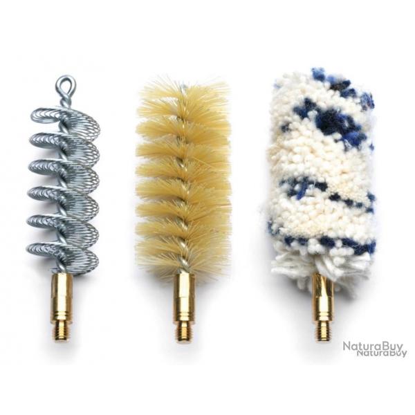 JEU DE 3 BROSSES CALIBRE 16 SOUS BLISTER