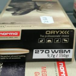 munition norma cal 270 oryx