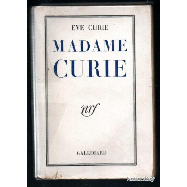 madame curie par eve curie