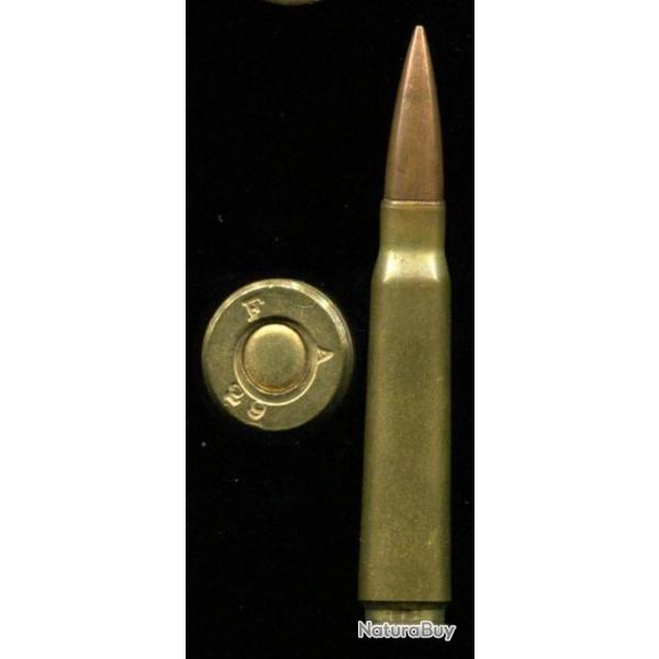 .276 PEDERSEN - exprimental USA - marquage : F A 29 - grosse amorce laiton - tui de 51.4 mm