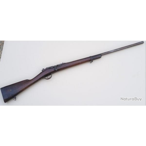 Fusil 1866-M76 "GRAS" Recalibr chasse cal 12/65