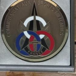 Très Belle Médaille " COMMISSARIAT AUX SPORTS MILITAIRES "