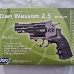 Revolver Dan Wesson 2.5 pouce CO2 airsoft 6mm neuf