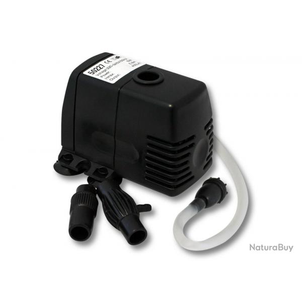 Pompe d'aquarium eco 400l/h 5 watts avec tuyau d'air pour aquarium 16_0001765
