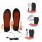 petites annonces chasse pêche : Semelles Chauffantes USB Homme Femme Lavables Thermiques Pour Chaussures Electriques