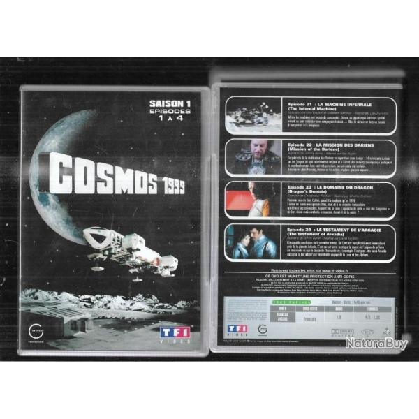 cosmos 1999 intgrale saison 1 pisode 1  24 , martin landau, barbara bain dvd