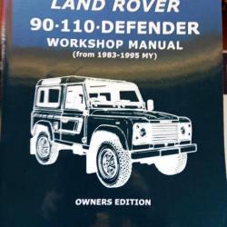 LAND-ROVER 90-110 WORKSHOP MANUAL EN ANGLAIS