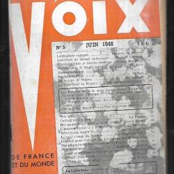 voix de france et du monde  5 le digest français juin 1948