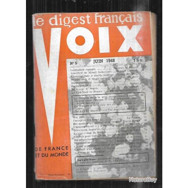 voix de france et du monde  5 le digest franais juin 1948